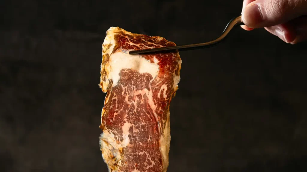 Jamón de ternera rubia gallega en Barcelona, Carnal Steak House